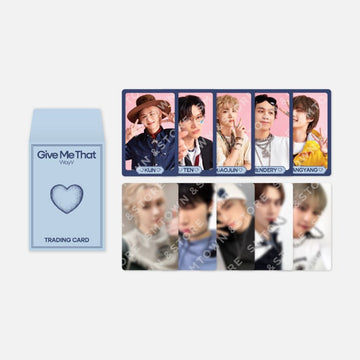 WAYV - Give Me That 5th Mini Album Official MD Random Trading Card set_blue Ver.