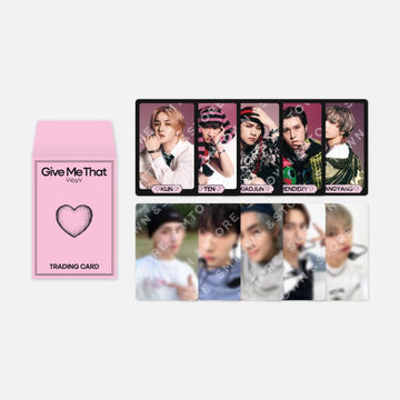 WAYV - Give Me That 5th Mini Album Official MD Random Trading Card set_pink Ver.