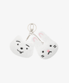 TXT Soobin - With Love, Soobin Official Md Keyring White