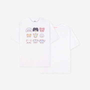Twice - Twice The Thrill Pop Up Offical Md T-shirt (white)