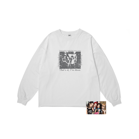 Illit - Break Even Official Md Photo L/s T-shirt (white)