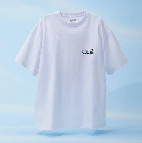 Bt21 - world voyage short sleeve t-shirt white