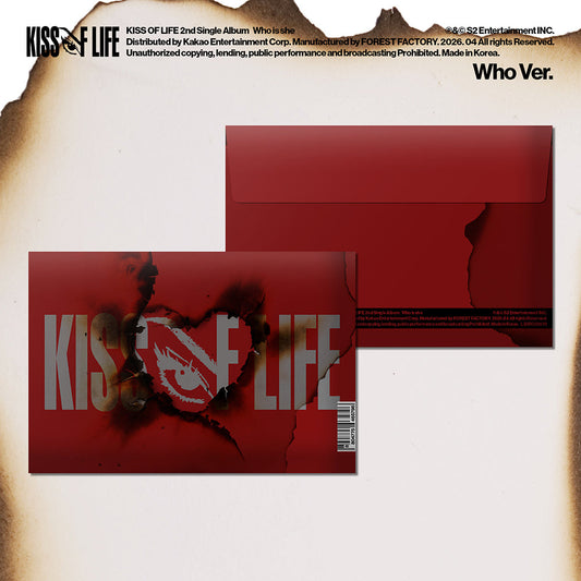 Kiss of life - who is she 2nd single album who ver