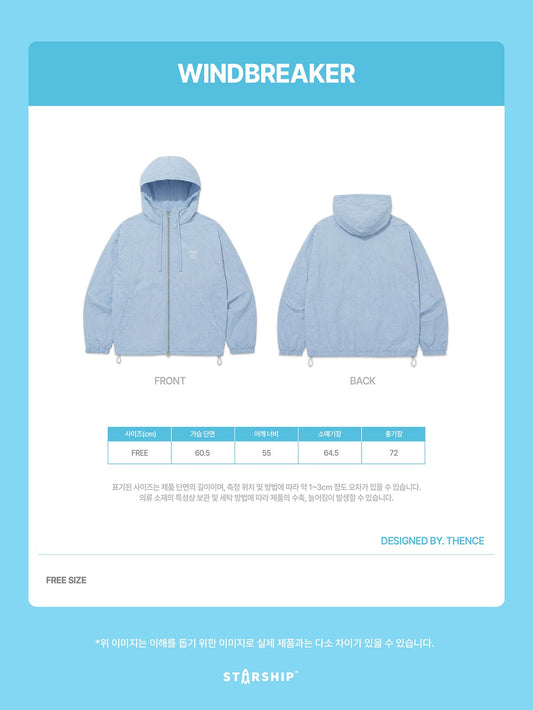 Ive - dive into ive 4th fan concert official md windbreaker