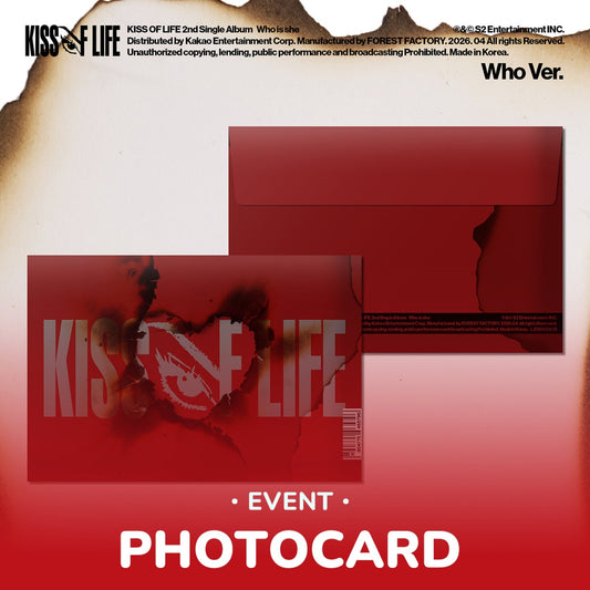 Kiss of life - who is she 2nd single album who ver