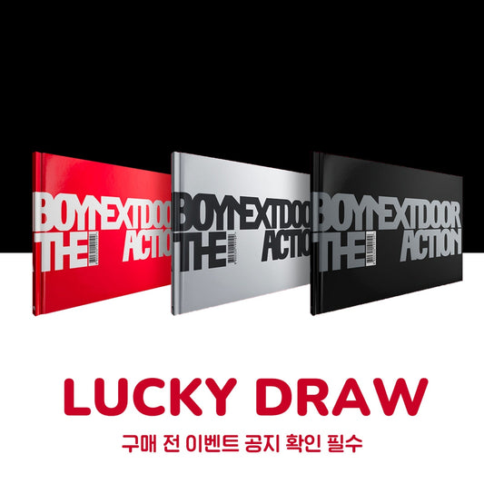 BOYNEXTDOOR 5th Ep Album - The Action (Withmuu 2nd Lucky Draw Event)