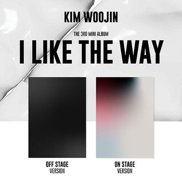 KIM WOOJIN 3RD MINI ALBUM - I LIKE THE WAY SET (2 VERSION SET)