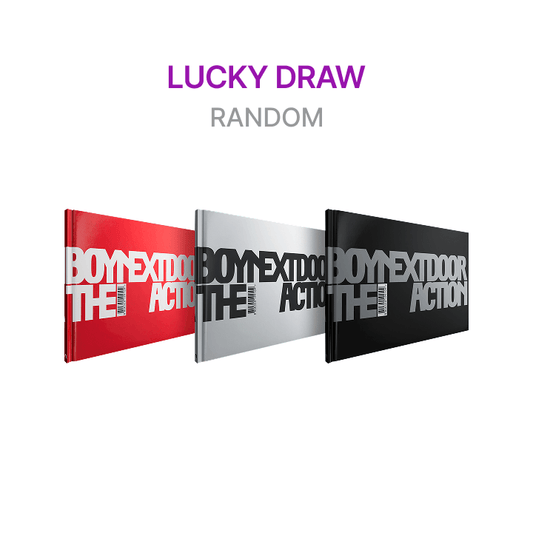 Boynextdoor - the action 5th ep album (standard random) weverse new year message lucky draw event