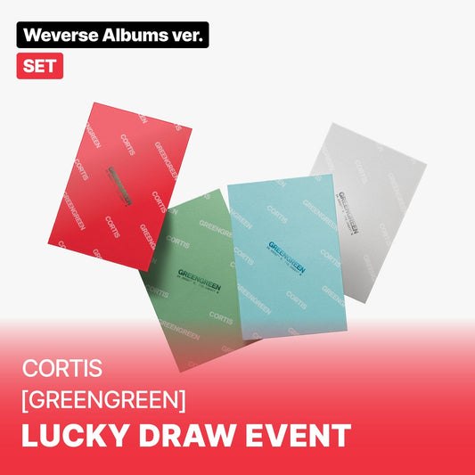 Cortis - Greengreen 2nd Ep Album Soundwave Lucky Draw Event Weverse Albums Ver Set