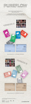 Le sserafim - pureflow 2nd album weverse albums ver set