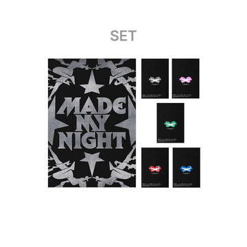 Le Sserafim - Made My Night 2nd Single Album Compact Ver Set