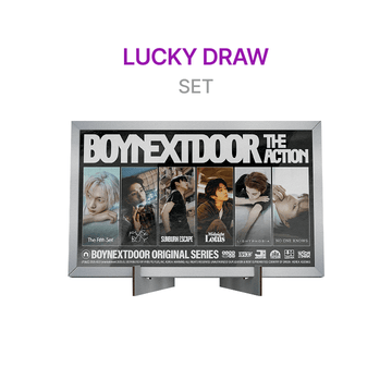 Boynextdoor - the action 5th ep album (frame ver set) weverse new year message lucky draw event