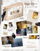 ATEEZ Hbd Yunho Cassette Tape Photo Package