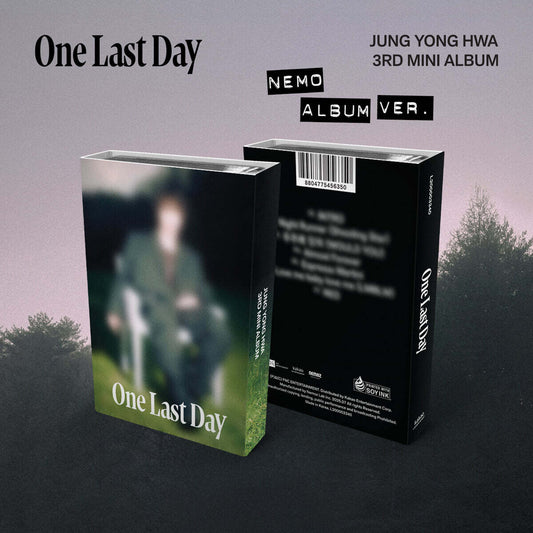CNBLUE Jung Yong Hwa 3rd Mini Album - One Last Day