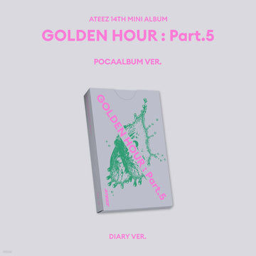 Ateez - Golden Hour : Part.5 14th Mini Album Pocaalbum – Kpop Omo