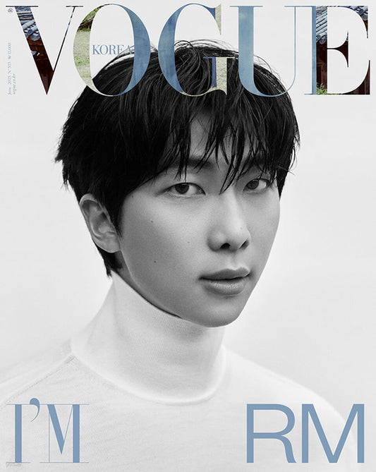 BTS RM auf dem Cover der Vogue Korea (Ausgabe Juni 2023)