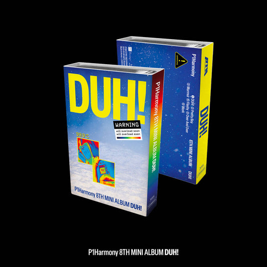 P1HARMONY 8th Mini Album - Duh!