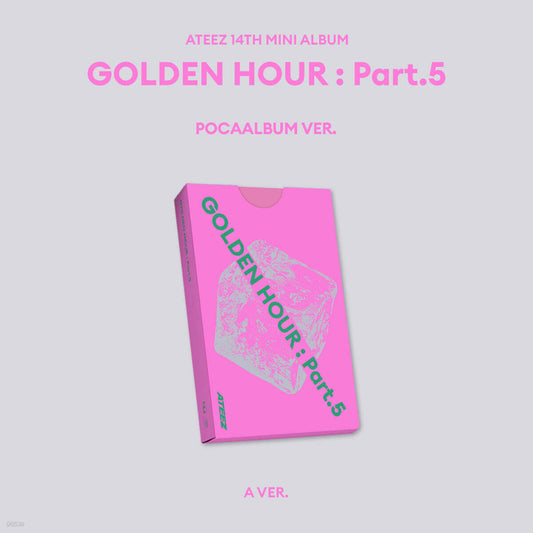 Ateez - Golden Hour : Part.5 14th Mini Album Pocaalbum