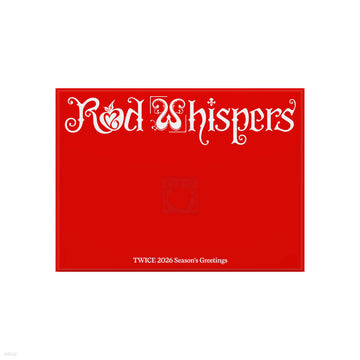 TWICE - Red Whispers 2026 Season's Greetings – Kpop Omo