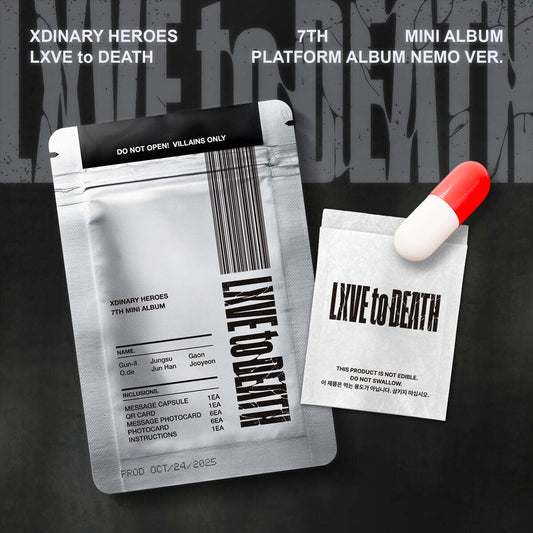 XDINARY HEROES 7th Mini Album - Lxve to Death