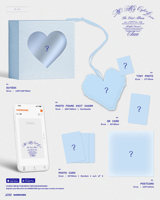 Chuu - xo, my cyberlove 1st album xo ver