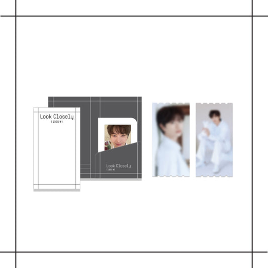 YOOK SUNG JAE - [LOOK CLOSELY] 1ST FAN MEETING 2024 OFFICIAL MD SPECIAL PHOTO TICKET SET