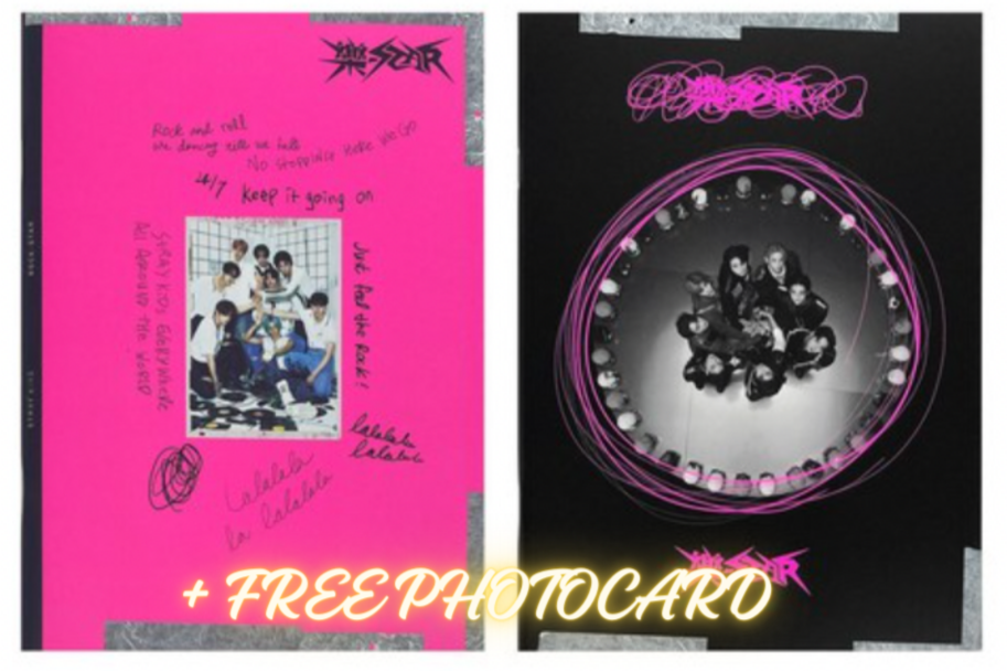 STRAY KIDS] 樂-STAR / Rockstar / Postcard Ver. Official Photocard