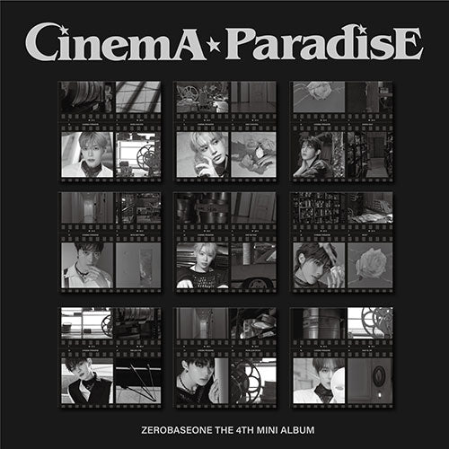 Zerobaseone the 4th Mini Album - Cinema Paradise (Digipack Ver Set)