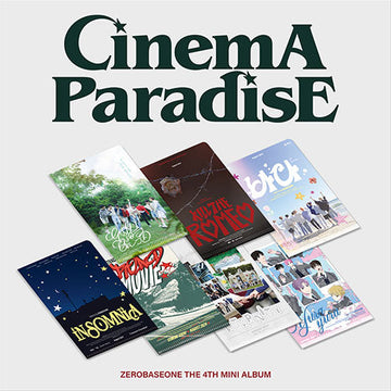 Zerobaseone 4th Mini Album  - Cinema Paradise (Zerose Ver)