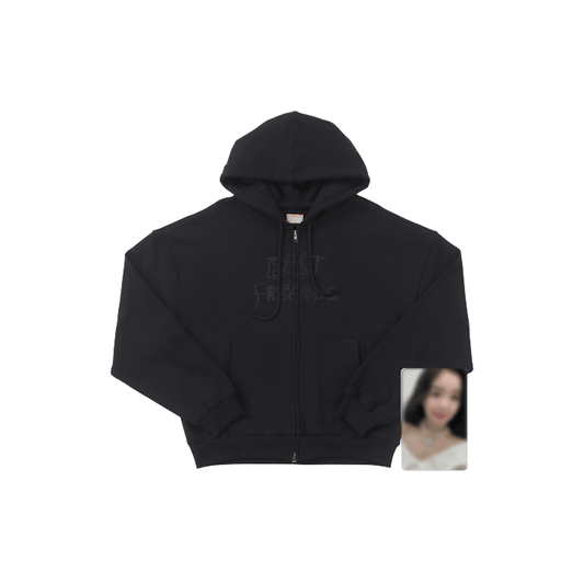 Irene - biggest fan official md zip up hoodie set charcoal