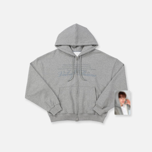 NCT jungwoo - veil of frame photobook official md zip up hoodie set