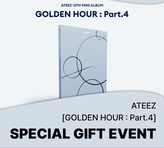 Ateez - golden hour : part.4 mini 13th album soundwave gift standard z ver