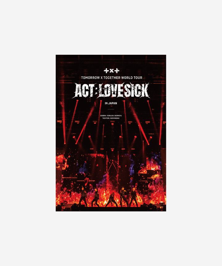 TXT – ACT: LOVE SICK IN JAPAN – DVD und Blu-Ray – Kpop Omo