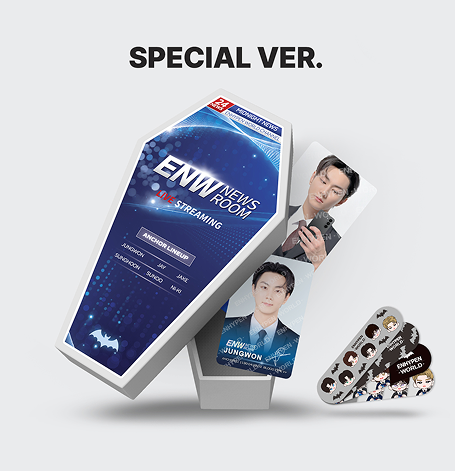 [ENHYPEN World Coupon Card Collection] News Room Special Ver.