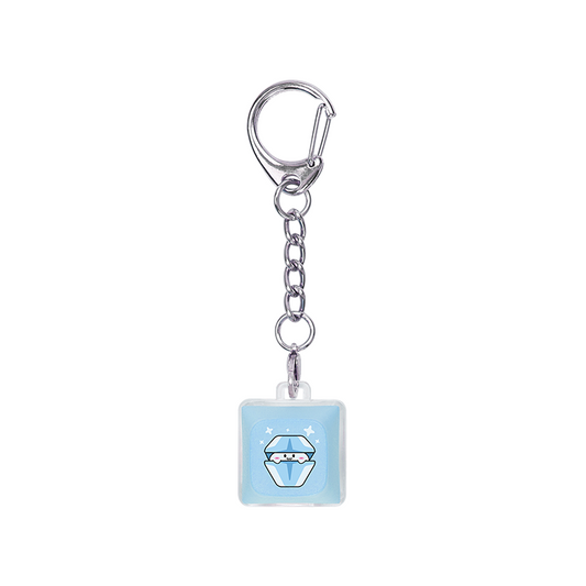 TREASURE TEUYA MD LED Key Cap Keyring