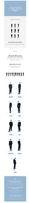 Seventeen - new_ world tour in japan official md acrylic stand