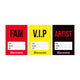 G-Dragon - 2025 World Tour in Korea Official MD Staff Sticker Pack