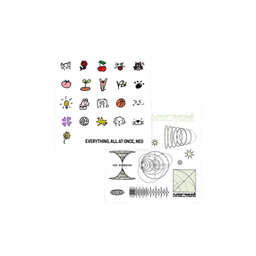 NCT 127 - 10th Anniversary Exhibition NEO DIMENSION MD Tattoo Sticker Set