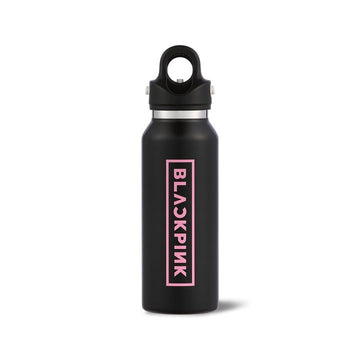 Blackpink - blackpink logo official md revomax carbonated eco bottle (black/12oz 355ml)