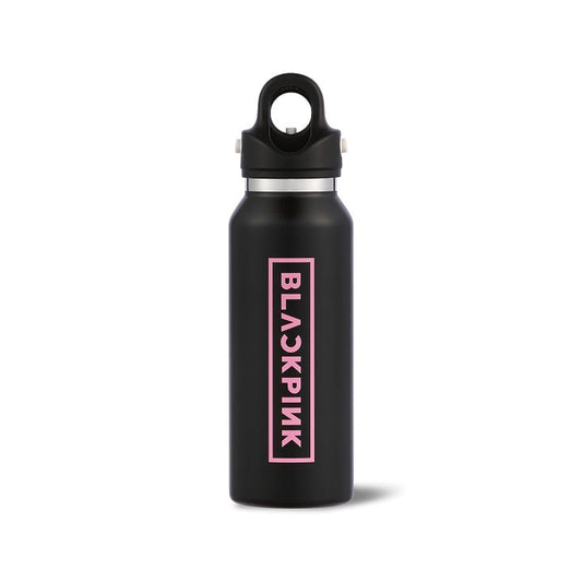 Blackpink - blackpink logo official md revomax carbonated eco bottle (black/12oz 355ml)