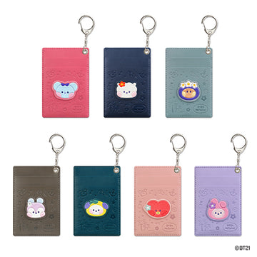 BTS MININI LEATHER PATCH CARD HOLDER VACANCE
