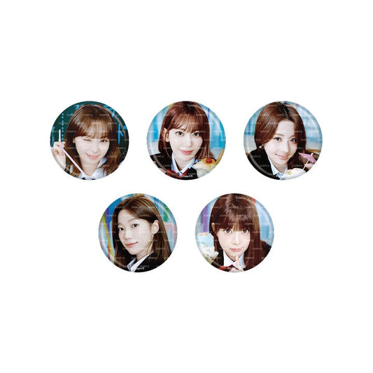 Le sserafim - school days japan original official md can badge random