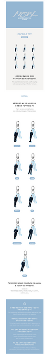 Seventeen - new_ world tour in japan official md capsule toy