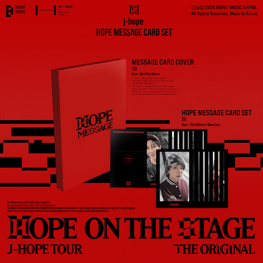 BTS j-hope - hope on the stage the original set