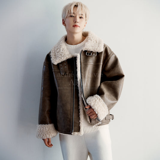 Seventeen Hoshi x Acme De La Vie Adlv Collectio - Oversize Set Up Knit Pants