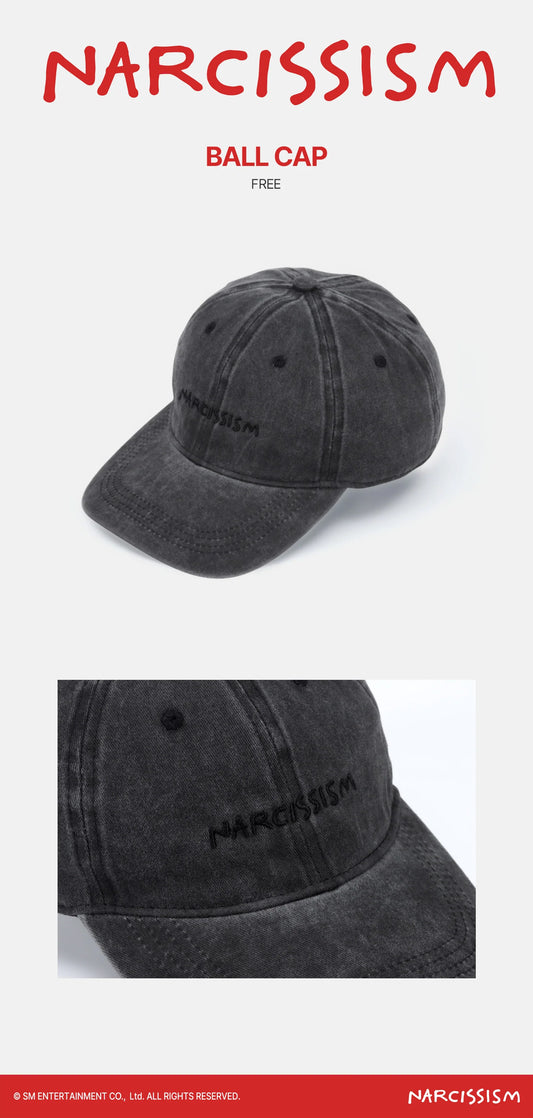 NCT Jaemin 1st Photo Exhibition - 2nd Narcissism Official MD Ball Cap (Charcoal Ver)