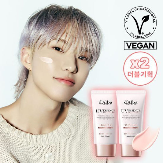 Seventeen Hoshi Pick - d’Alba Waterfull Tone up Sun Cream Duo Set