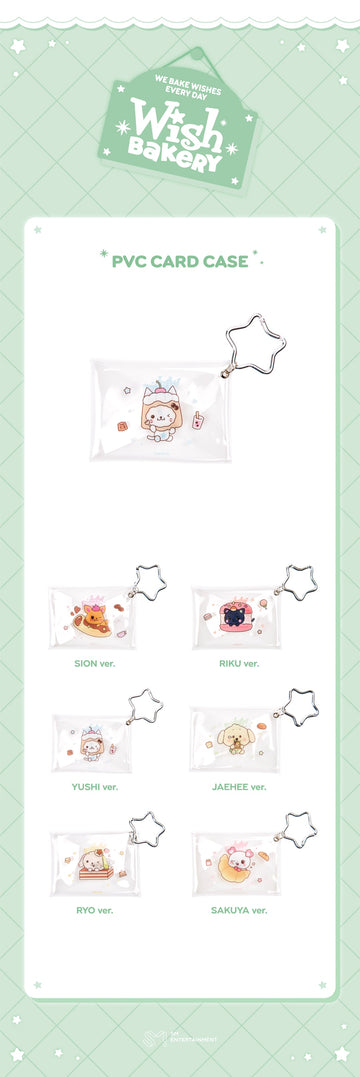 NCT wish - wish bakery pop up official md pvc card case – Kpop Omo