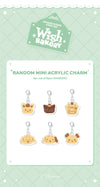 NCT wish - wish bakery pop up official md random mini acrylic charm