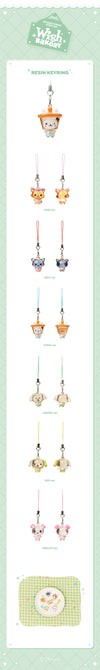 NCT wish - wish bakery pop up official md resin keyring